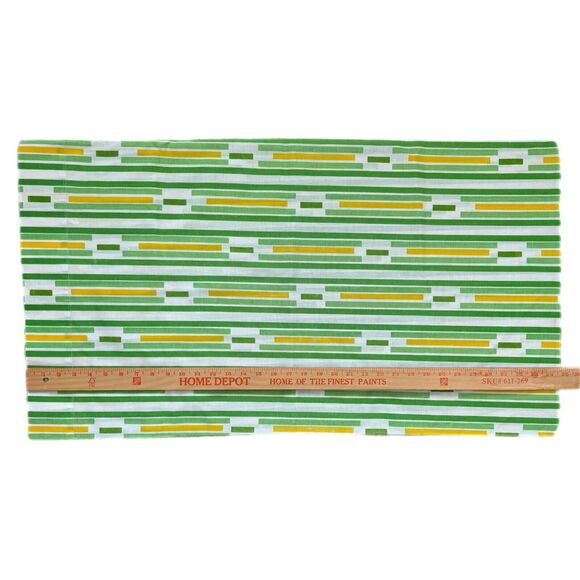 JP Stevens Modern Geometric Pillowcase Queen Made USA Retro 1970s Vintage - Picture 5 of 6